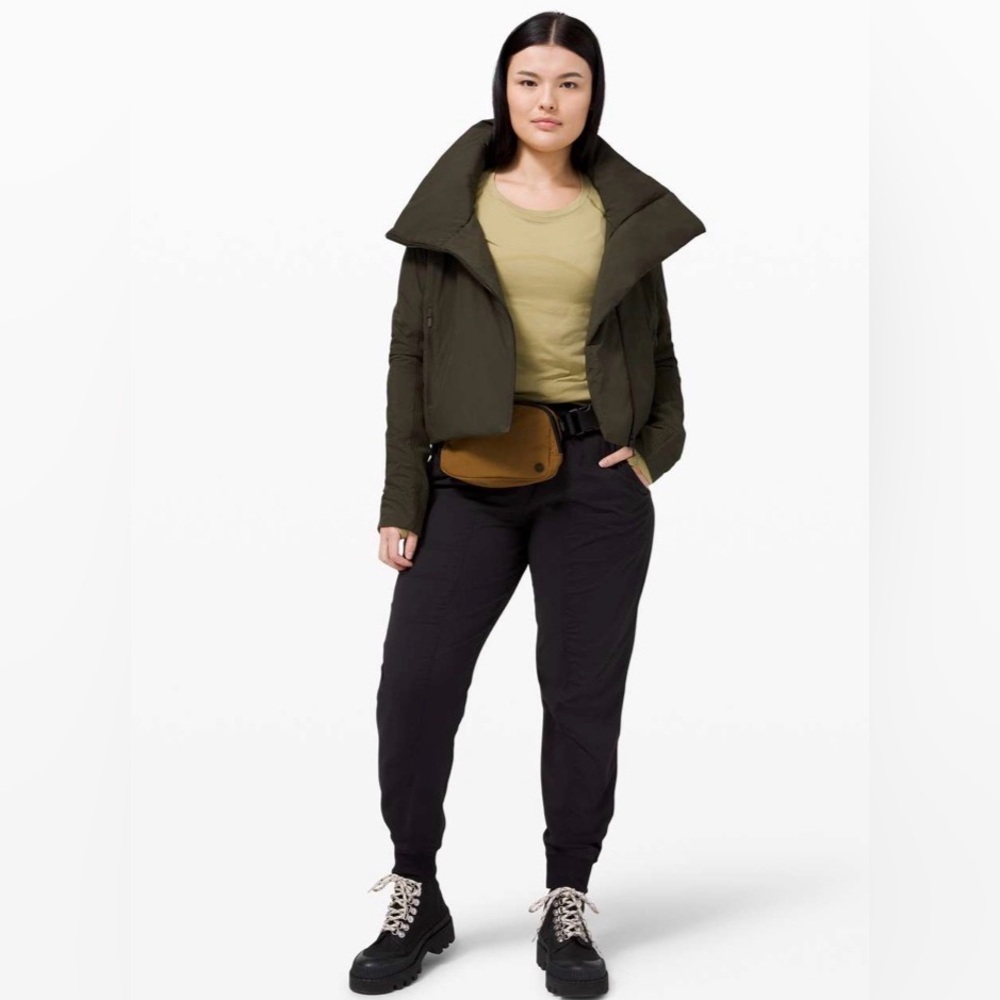 Lululemon Athletica Olive Puffer Jacket - Picture 2 of 7